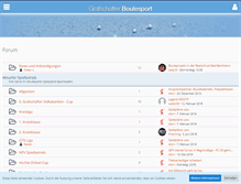 Tablet Screenshot of grafschafter-boulesport.de
